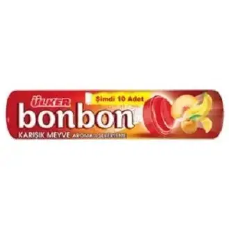 Ülker Bonbon Karışık Meyve Aromalı Şeker 36 Gr