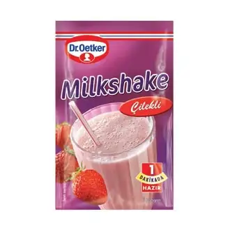 Dr.Oetker Milkshake Çilekli 22 G