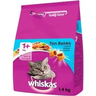 Whiskas Ton Balıklı Sebzeli Kuru Kedi Maması 1.4 Kg