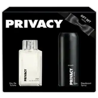 PRİVACY EDT+DEO KARTON KOFRE KLASİK MEN