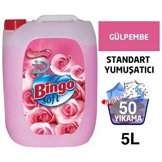 Bingo Soft Gülpembe 5 Lt