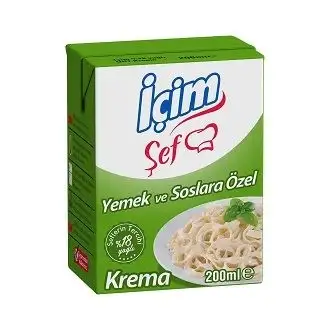 İçim Şef Krema %18 Yağlı 200 ml