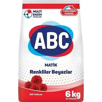 Abc Matik Çamaşır Deterjanı Gül Tutkusu 6 Kg