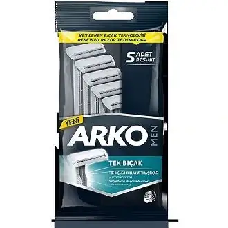 Arko Men Tek Bıçak Tıraş Bıçağı 5 Adet