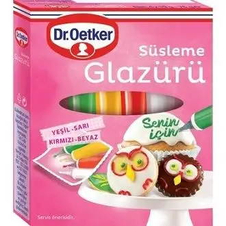 Dr.Oetker Süsleme Glazürü 76 Gr