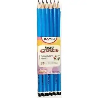 Fatih Pastel Mercanlı Kurşunkalem 12li 0634