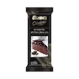 Ülker %54 Kakao Kuvertür Bitter Çikolata 200 G