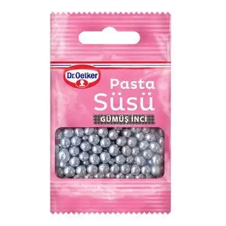 Dr.Oetker Pasta Süsü Gümüş İnci 10 G