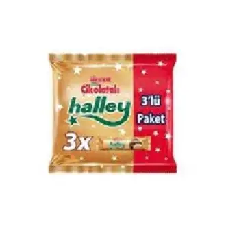 Ülker Halley Mini Granüllü 3 lü 198 GR