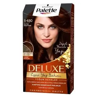 Palette Deluxe 5-680 Altın Kestane