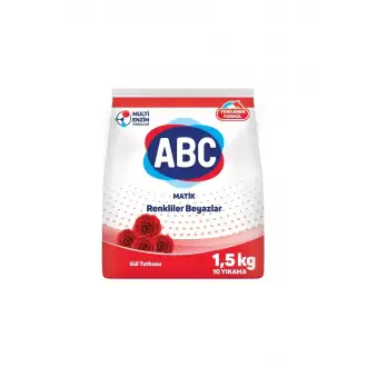 Abc Matik Çamaşır Deterjanı Gül Tutkusu 1.5 Kg