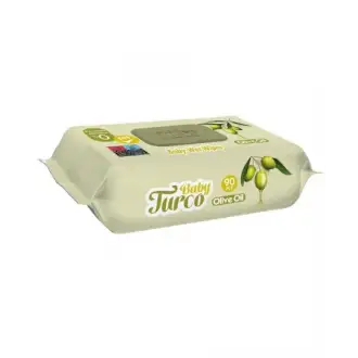 Baby Turco Islak Havlu Zeytinyağlı 90 Lı