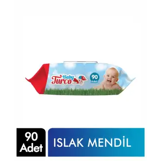 Baby Turco Islak Mendil 90 lı