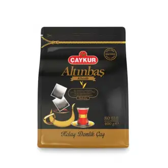 Çaykur Altınbaş Klasik Demlik Poşet Çay 80 li 400 Gr