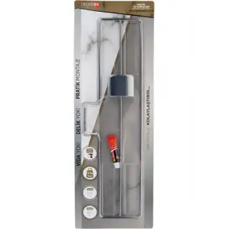 Decorev Havluluk Krom İkili Uzun DC-4782