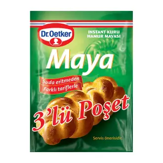 Dr.Oetker Kuru Maya 3 Lü 30 Gr
