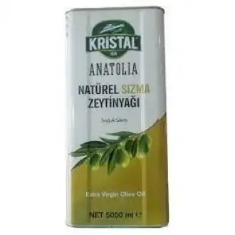 Kristal Anatolia Naturel Sızma Zeytin Yağı Pet 5 Lt