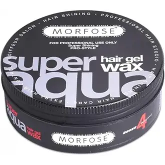 Morfose Wax Jel Super Aqua Black 150 Ml