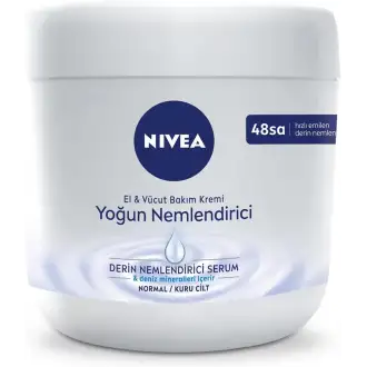 Nivea Vücut Bakım Yoğun Nemlendirici El & Vücut Bakım Kremi 400 ml