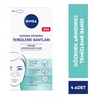 Nivea Yüz Bakım T- Bolgesi&Siyah Nokta Temizleyici Bantlar