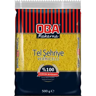 Oba Makarna Tel Şehriye 500 Gr