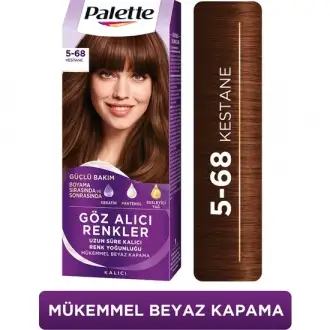 Palette Goz Alıcı Renkler 5-68 Kestane