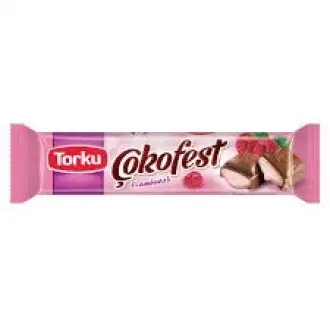 Torku Çokofest Frambuaz Krema Dolgulu 30 Gr