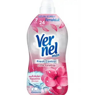 Vernel Max Konsantre Çamaşır Yumuşatıcısı Çiçek Ferahlığı 1320ml