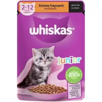 Whiskas Pouch Kümes Hayvanlı Yavru Kedi Konservesi 85 G