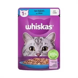 Whiskas Ton Balıklı Poşet Yaş Mama 85 G