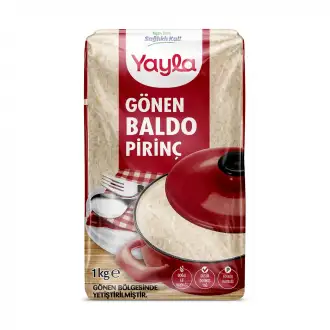 Yayla Baldo Pirinç  Gönen Bölgesi Mahsulü 1 KG