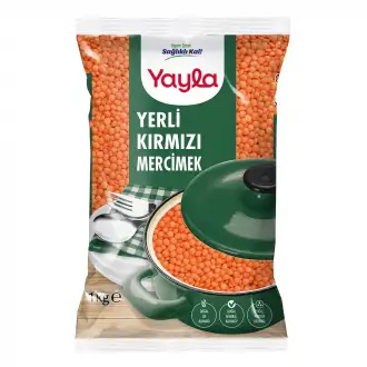 Yayla Kırmızı Mercimek 1 Kg