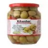 Kaanlar Biberoli Yeşil Zeytin 400 Gr