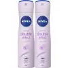 Nivea Deo Sprey Double Effect Mor Düşler Kadın 2x150 ml