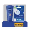Nivea El Bakım Kremi Yoğun Nemlendirici 75 ml + Lip Original Set