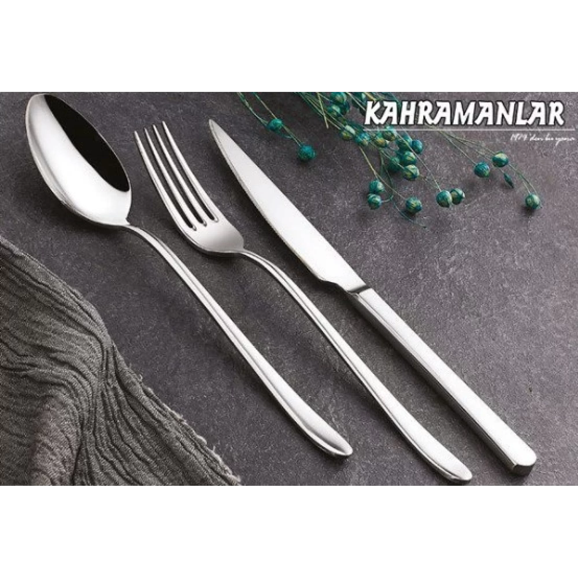 Kahraman KAH 4221 Kaşık Takımı Deniz 72 Prç.