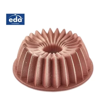 Eda EDA ZK-933-1 Kek Kalıbı Yıldız Gülü Döküm Pembe 26 CM