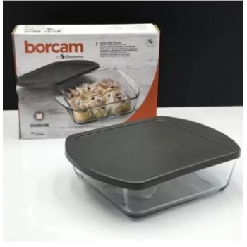 Paşabahçe 59854 Borcam Gri Kapak