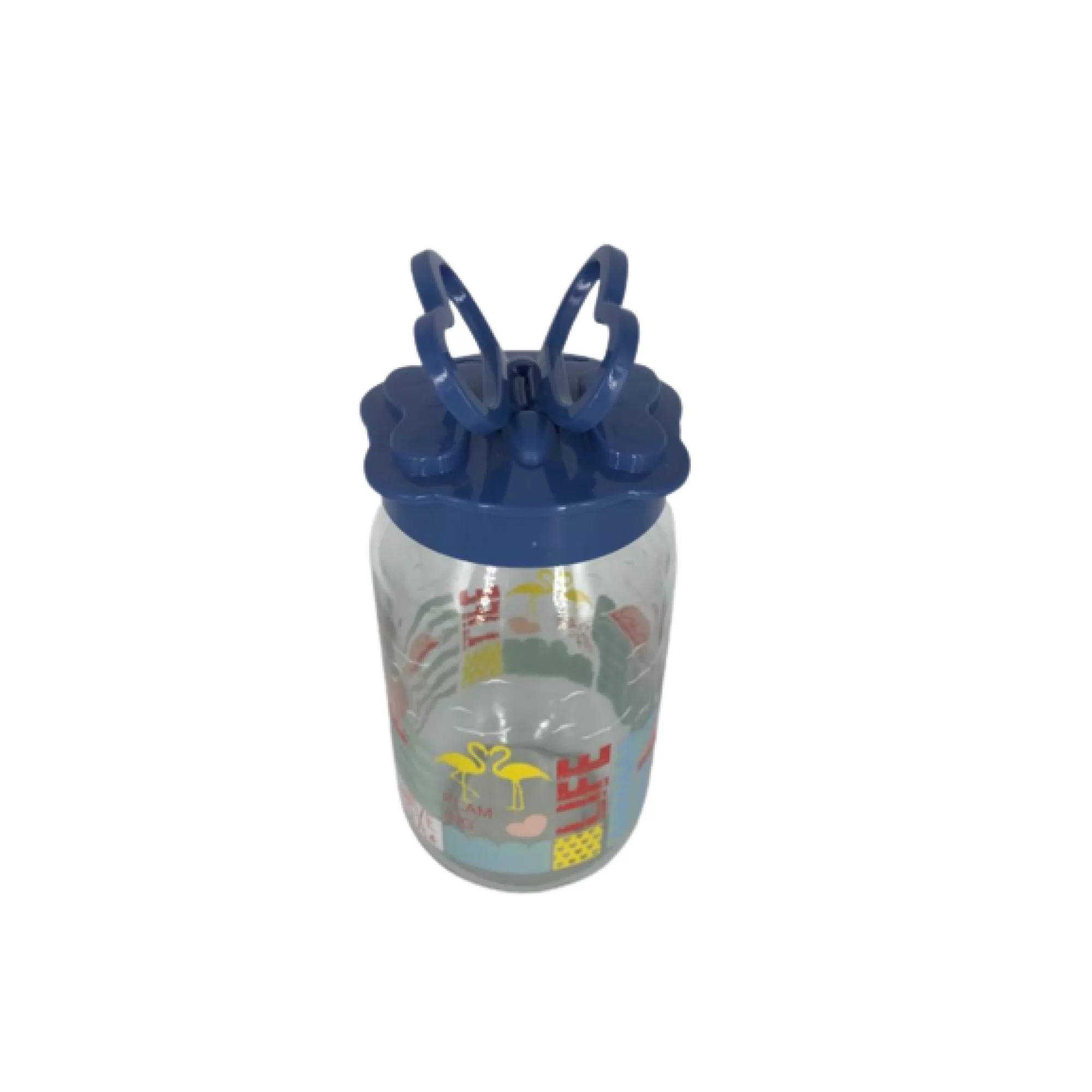 Titiz Plastik TTZ KC-232 Flap Desenli Kavanoz 1000 Ml