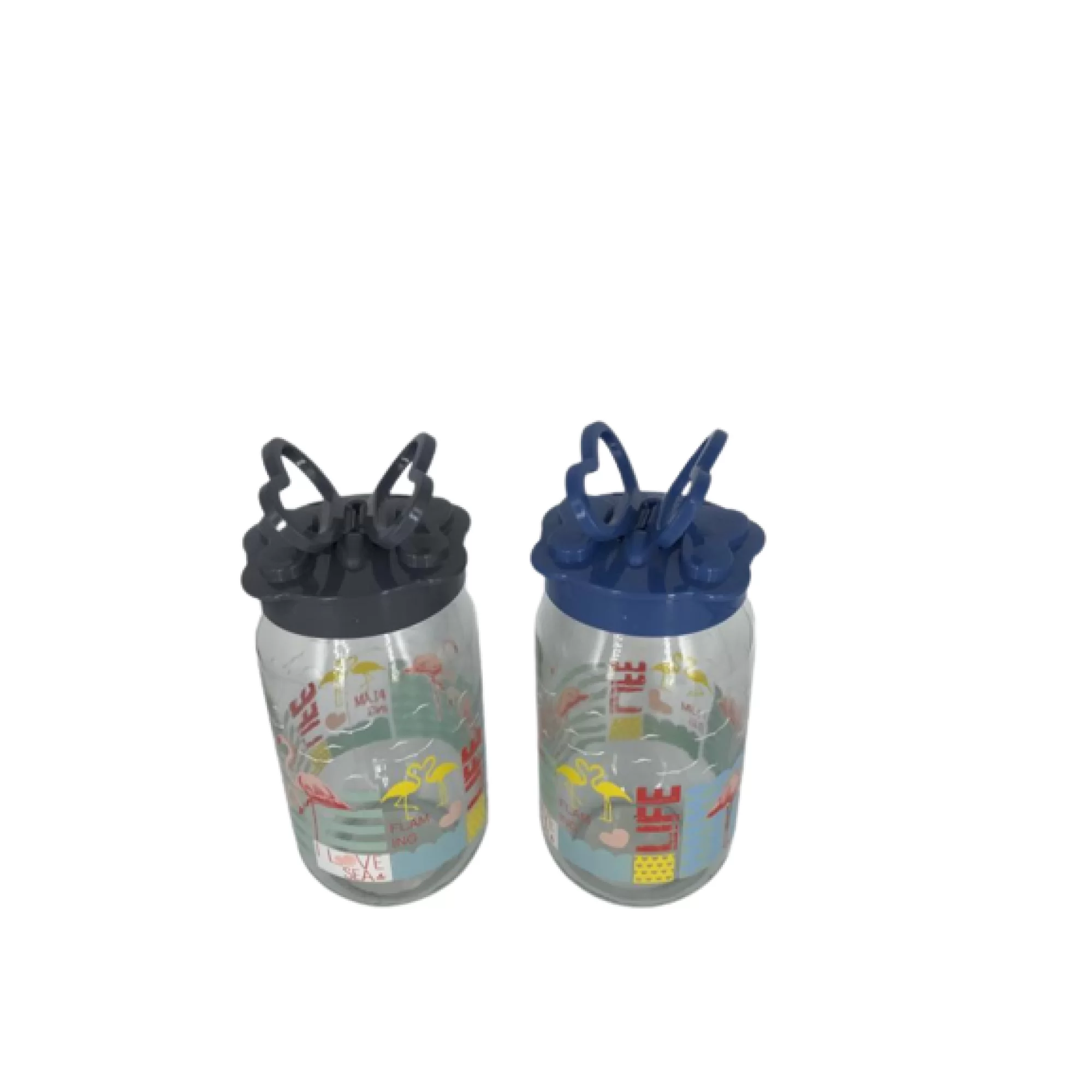 Titiz Plastik TTZ KC-232 Flap Desenli Kavanoz 1000 Ml