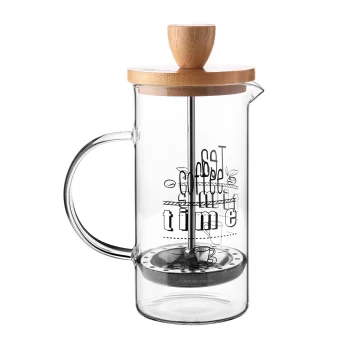 Balsa BLS  BFP-350 French Press Bambu Kapaklı 350 ML