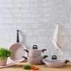 Emsan EMS 600/1427 Tencere Takımı 7parça Oasis-S Granit Set Lavander