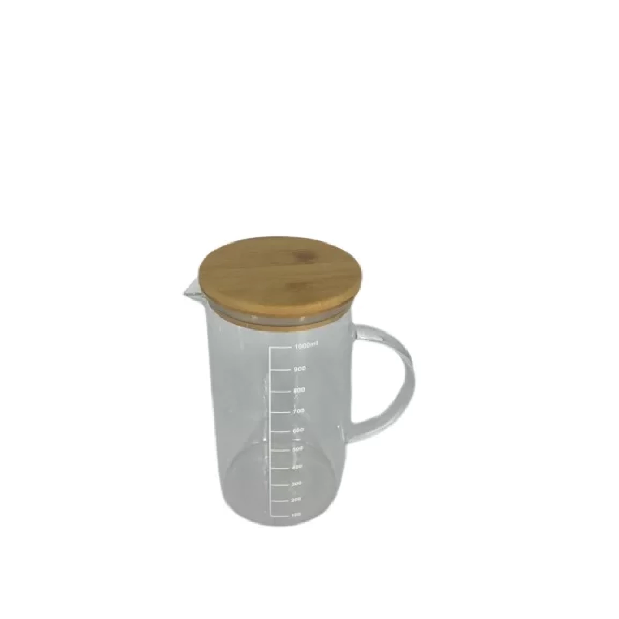 Balsa BLS OKB01 Ölçü Kabı Bambu Kapaklı 1000Ml.