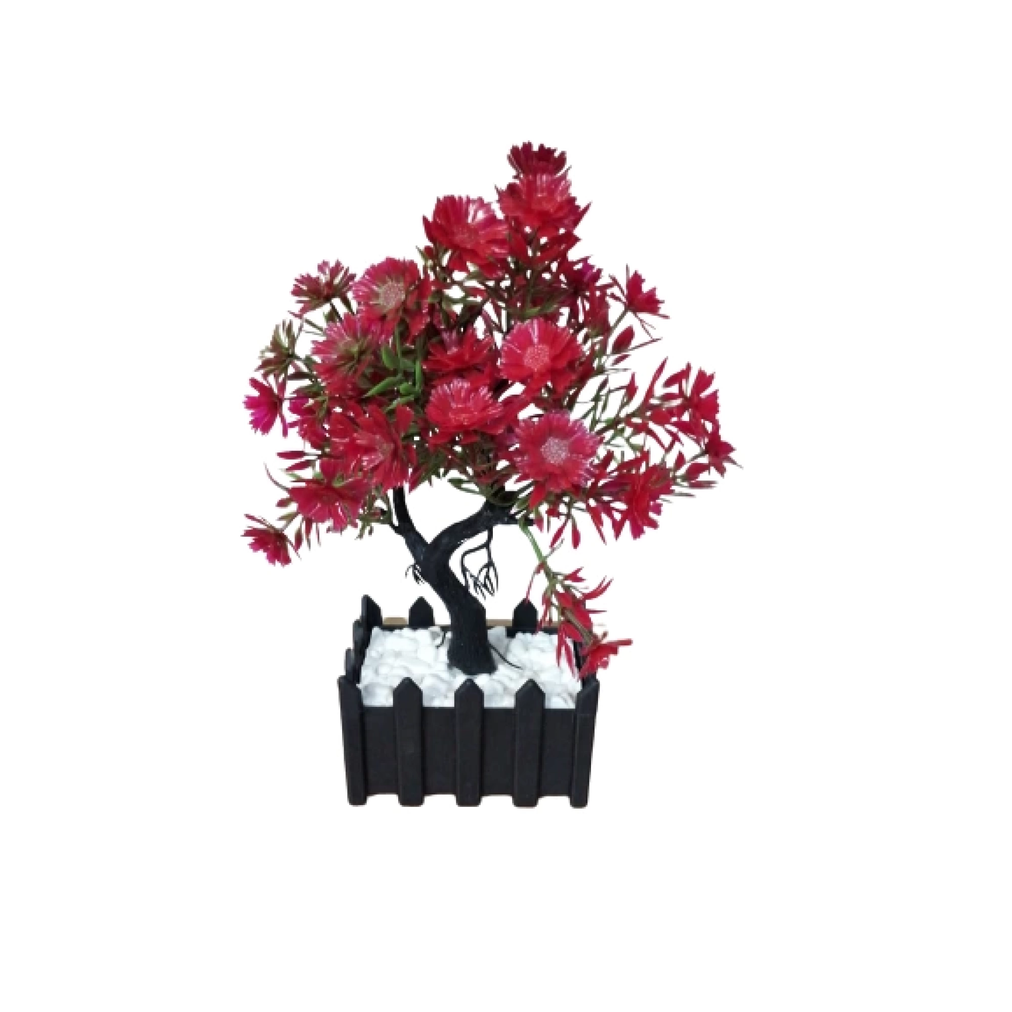 Gelincik Dekor GLN 477A Çiçek Bonsai Ağaç Çitli