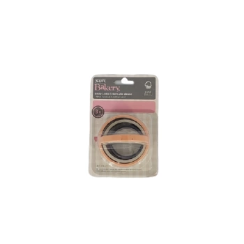 Sun Plastik SUN PD-3342 Kurabiye Kalıbı Yuvarlak Metal 3Lü