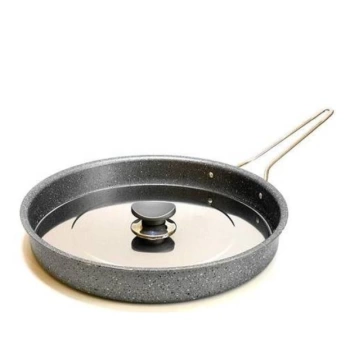 OMS OMS 3222-SKHV Granit Metal Kulplu Hamsi Tavası 32 cm