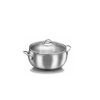 Korkmaz KOR A1075 Tombik Derin Çelik Tencere 24x12 cm 5,5 Litre