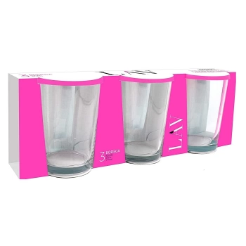 Lav Bodega LAV BDG392 Cam Saklama Kabı 3 Lü