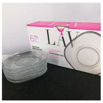 Lav Zen 277 Çay Tabağı 6 lı