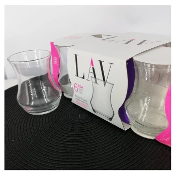Lav EDA332 Eda 6lı Çay Bardağı 170 cc